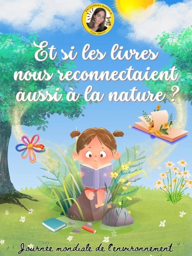 Balade bibliocréative en pleine nature avec lecture et activités créatives.