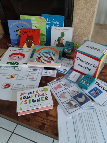 Mes jeux et activités pour apprendre les signes