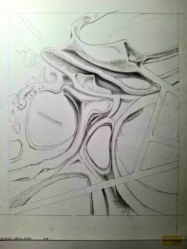 A sketch for the painting, Estimated Feasibility.