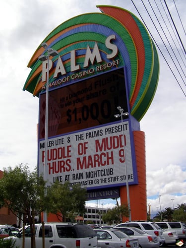 Palms Las Vegas sign 2006