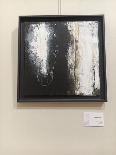 Tableau abstrait contemporain – Couleurs et textures – Jacqueline Poitevin – Collectionneurs d’art