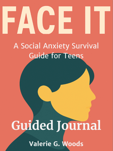 Face It Guided Journal Cover graphic image of a gace