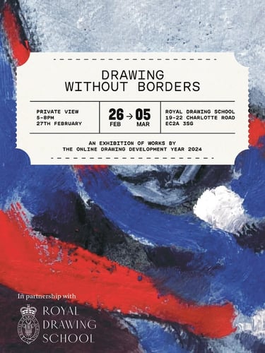 ODDY24 Drawing without borders poster