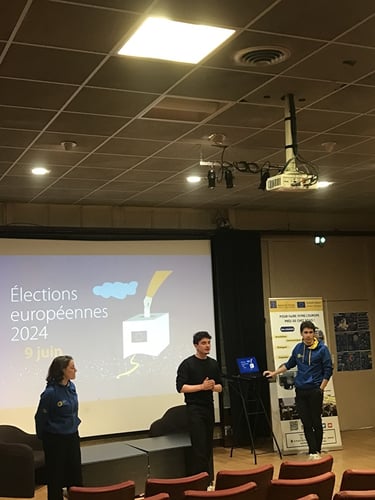 Intervention des Jeunes Européens Rennes