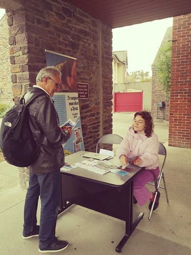 Presentation of the project to residents