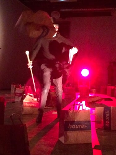 Mr Hyde contre la faiblesse | "T'es toi" | Performance de David Noir au Générateur | Photo Skall