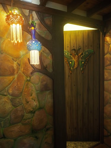 Magical door to the Laundry