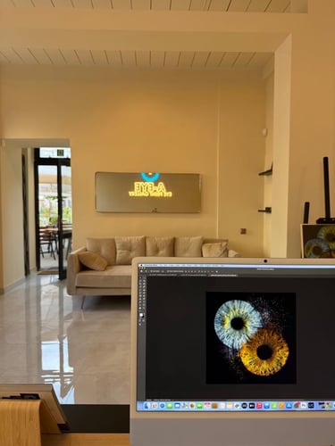 wnętrze galerii zdjęć tęczówki oka a-eye gallery
