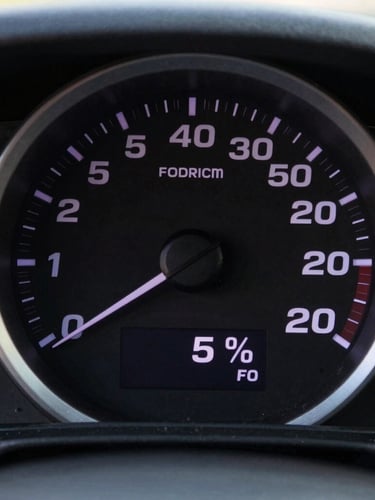 Close-up of a speed performance dashboard showing a ninety-nine percent score, dark mode UI, purple accents