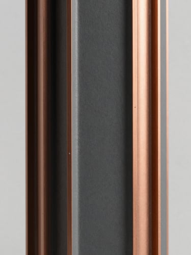 Detailed view of a high-precision automotive component, clean studio light, desaturated slate and warm copper tones, architectural framing, 50mm lens, focus on material texture and engineering detail.