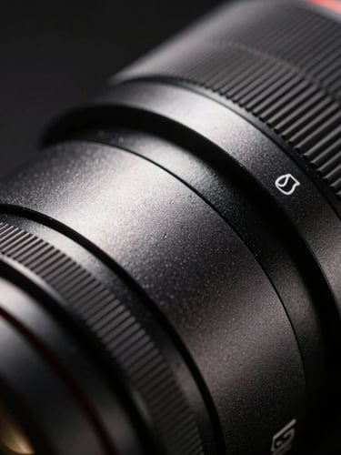Extreme close-up of a premium physical product with metallic textures, dramatic chiaroscuro single-source hard light, deep shadows, cinematic studio environment.