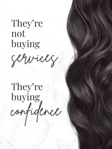 They’re not buying services. They’re buying confidence.