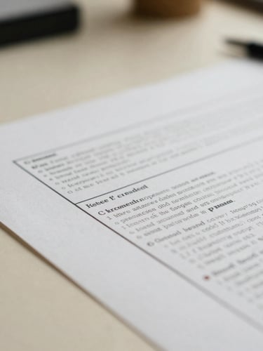 Macro close-up of a physical print layout on a warm cream desk, editorial pencil markups in the margin, soft overcast London daylight, shallow depth of field, 35mm film.