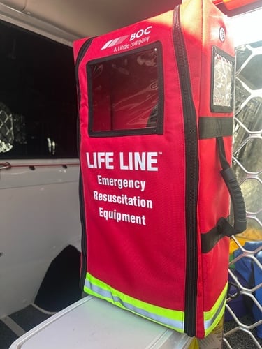 Portable Oxygen Bag, needs Oxy Bottle