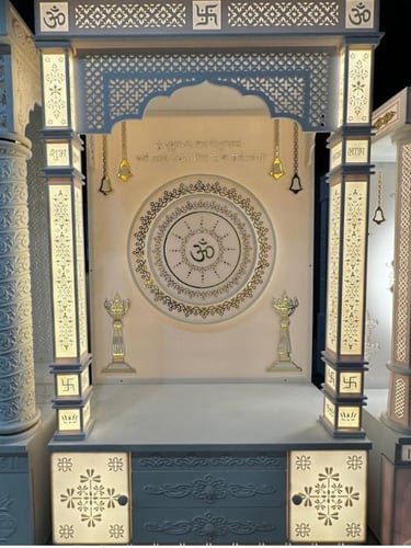 corian temple 4x8 two pillar