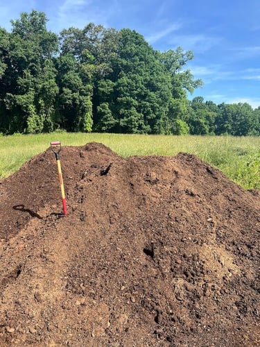 Compost pile