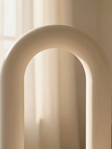 Close-up macro shot of a perfect arch and elegant pedicure, soft linen background, warm diffused sunlight, minimalist luxury spa aesthetic