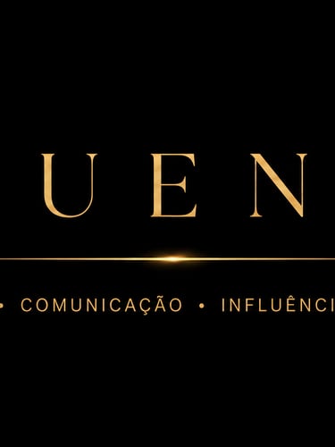 logo tipo da Fluence Estratégias, agência de comunicação integrada especializada