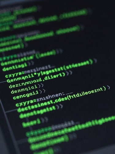 Close-up of a high-resolution code interface displaying architectural system diagrams, with sharp emerald green LED accents, low-key ambient light, high contrast, macro depth of field, minimalist workspace environment.