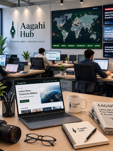About Aagahi Hub - Trusted Pakistan and World News Platform