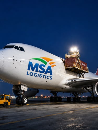 Import Air Freight dan Customs Clearance PT MSA LOGISTICS
