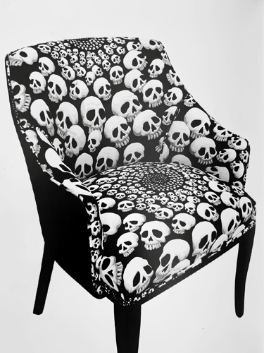 The Upholstery and Design Studio South Buckinghamshire - Skullduggery Chair