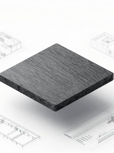 High-fidelity isometric UI mockup floating above clean architectural schematics, bright diffused studio lighting, sharp focus, minimalist slate and white tones.