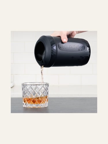 HyperChiller HC2 Patented Iced Coffee Beverage Cooler Black 