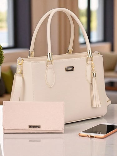 Bolsa Feminina Lorena com Alça Removível Kit com Carteira