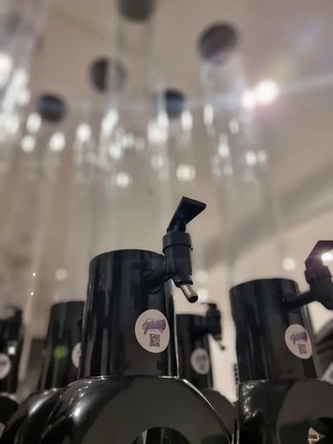 Drink Tower featured during a Birthday Party in Wellingtonpoint, Redlands - party hire by SweetAz Co.