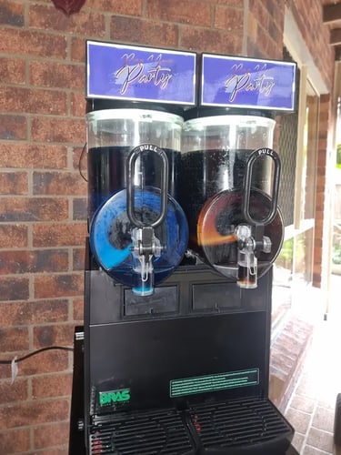 Slushie Machine spotted at a 18Th Birthday in Mountcotton, Redlands - party hire by SweetAz Co.