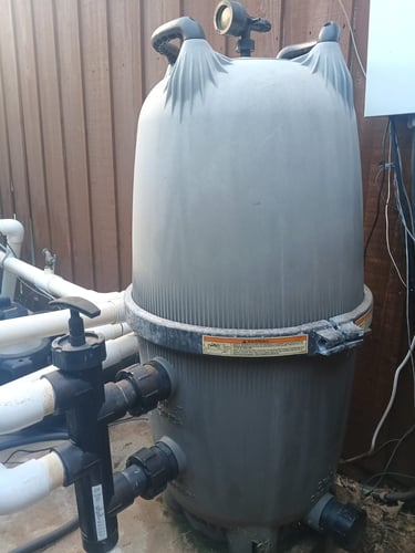 DE Filter and Backwash