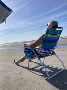 Smitty on the Beach by JPSmith