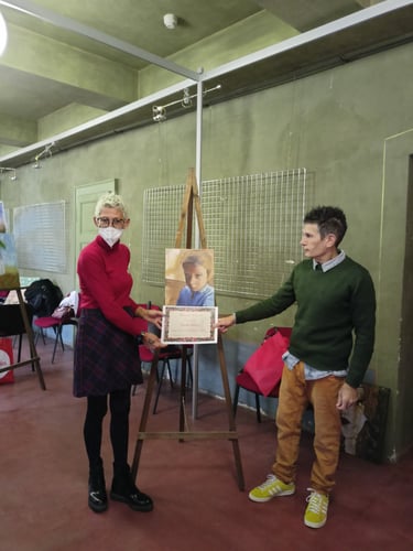 Attestato consegnato da Davide Robert Ross 