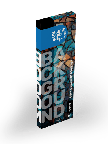 DigiCardOne Layered Backgrounds