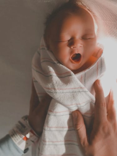 newborn, lifestyle photoshoot