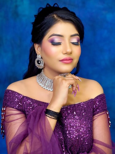 Transform your special day with stunning engagement makeup by the best artist in town
