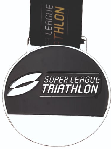 Super League Triathlon Winners Medal