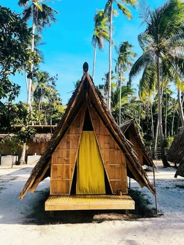 3D2N hut accommodation Linapacan private island