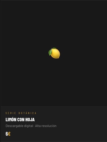 Limon con hoja