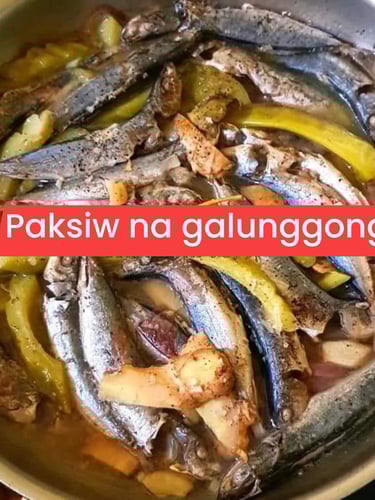 paksiw na galunggong