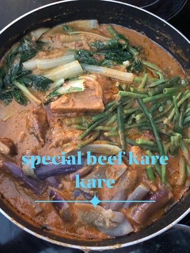 beef kare kare