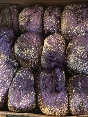 pandesal ube halaya cheese
