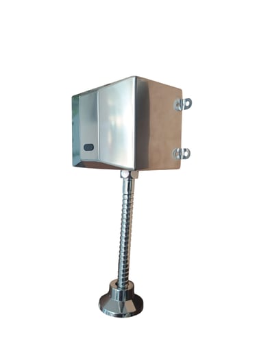 válvula para mictório com sensor aço inox samogin ms100i