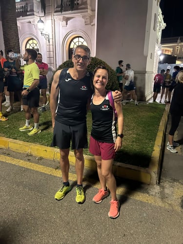 Runners esperando la carrera