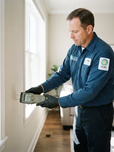 Front Range Mold Remediation certified team based in Colorado Springs Colorado ready for mold inspection and removal jobs
