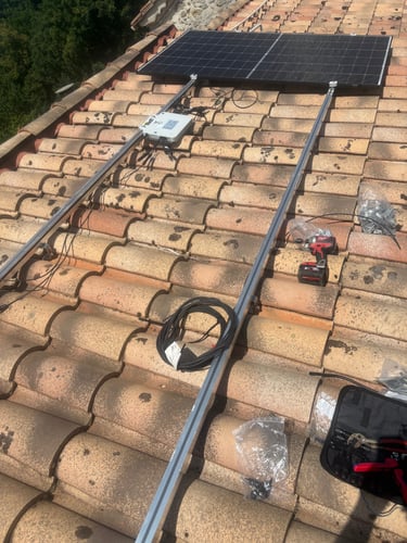 installation solaire nettoyage panneaux solaire 