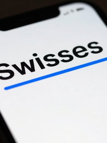 Extreme close-up of a dark, high-fidelity mobile application interface, razor-sharp Swiss sans-serif typography, stark contrast, electric blue highlight line.