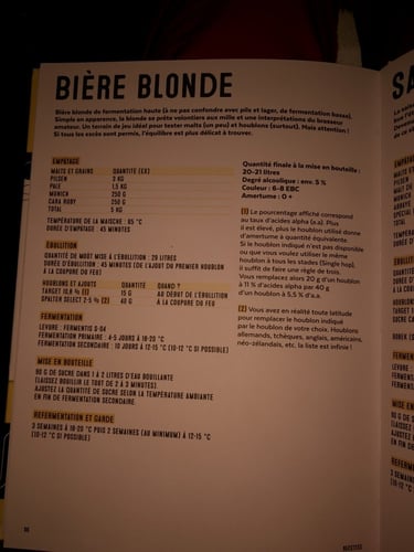 recette