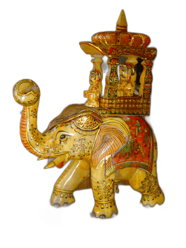 Bone Elephant Statue, Bone Handicrafts, Bone Art